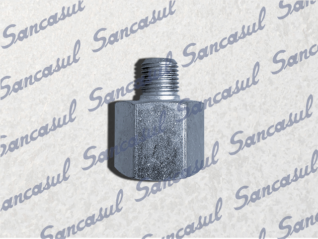 REDUÇÃO 1/4"M X 1/2"F NPT