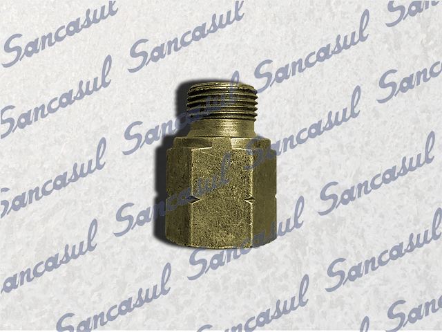 [CONEXA0020] REDUÇÃO 3/8"M X 1/4"F BSP