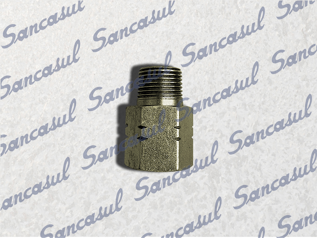 [CONEXA0080] REDUÇÃO 3/8"M X 3/8"F NPT
